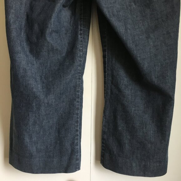 GAP Stretch Wide Leg Denim Trouser Pants - Picture 8 of 16